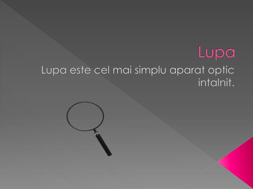 PPT - Lupa PowerPoint Presentation, free download - ID:4486089