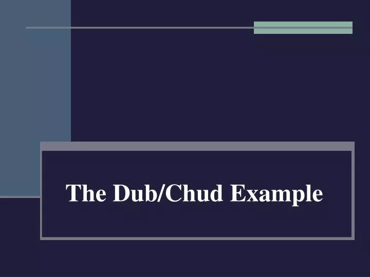 the dub chud example n.