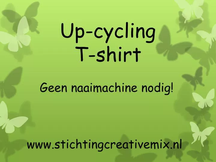 up cycling t shirt n.