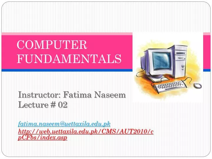 fundamentals of computer powerpoint presentation