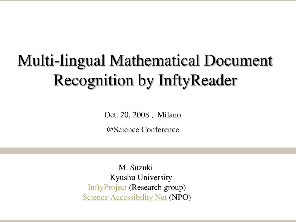 fine reader ocr engine inftyreader fine reader ocr engine inftyreader