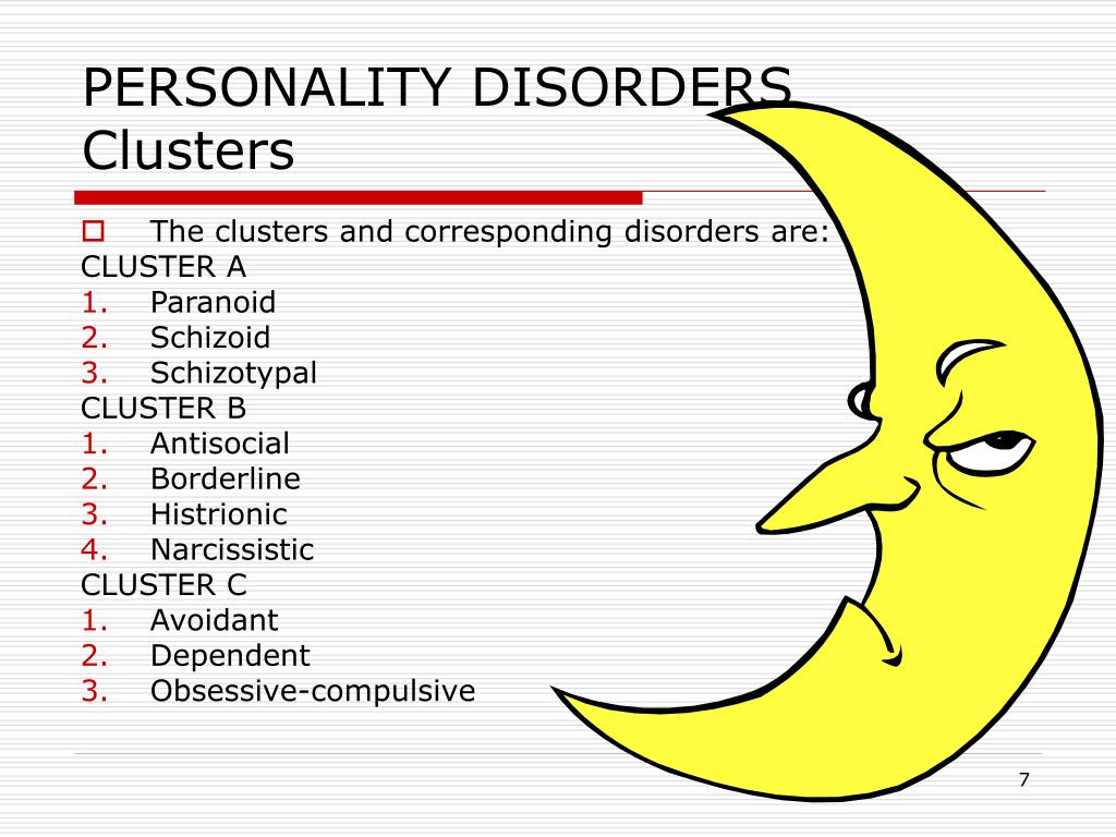 personality clusters