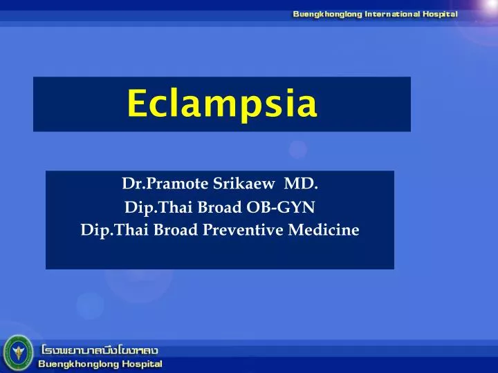 case study on eclampsia ppt