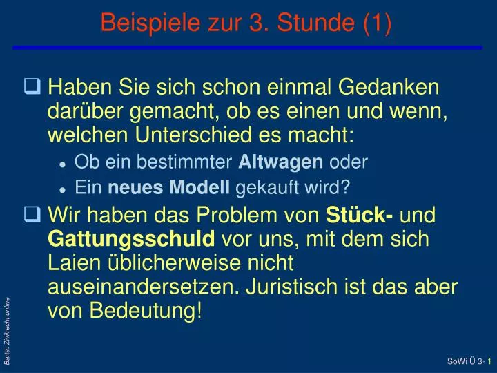 Ppt Beispiele Zur 3 Stunde 1 Powerpoint Presentation Free Download Id 4489086