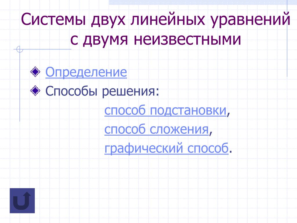 PPT - Системы уравнений PowerPoint Presentation, free download - ID:4489457