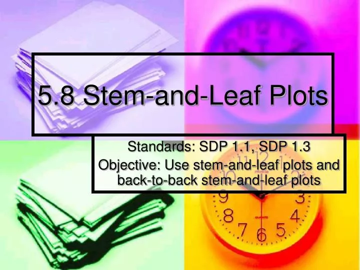 stem and leaf plots powerpoint stem and leaf plots powerpoint