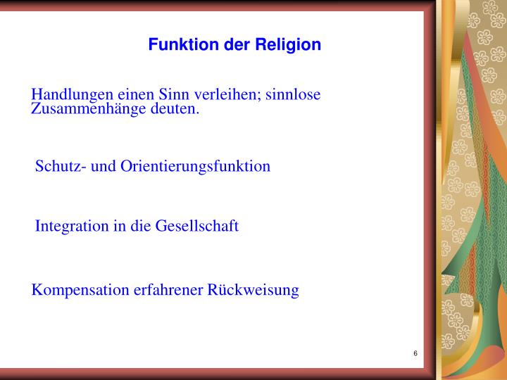 Funktion Von Religion Nach Kaufmann PPT - Vortrag am 27.02.2008 bei der Schader-Stiftung in Frankfurt