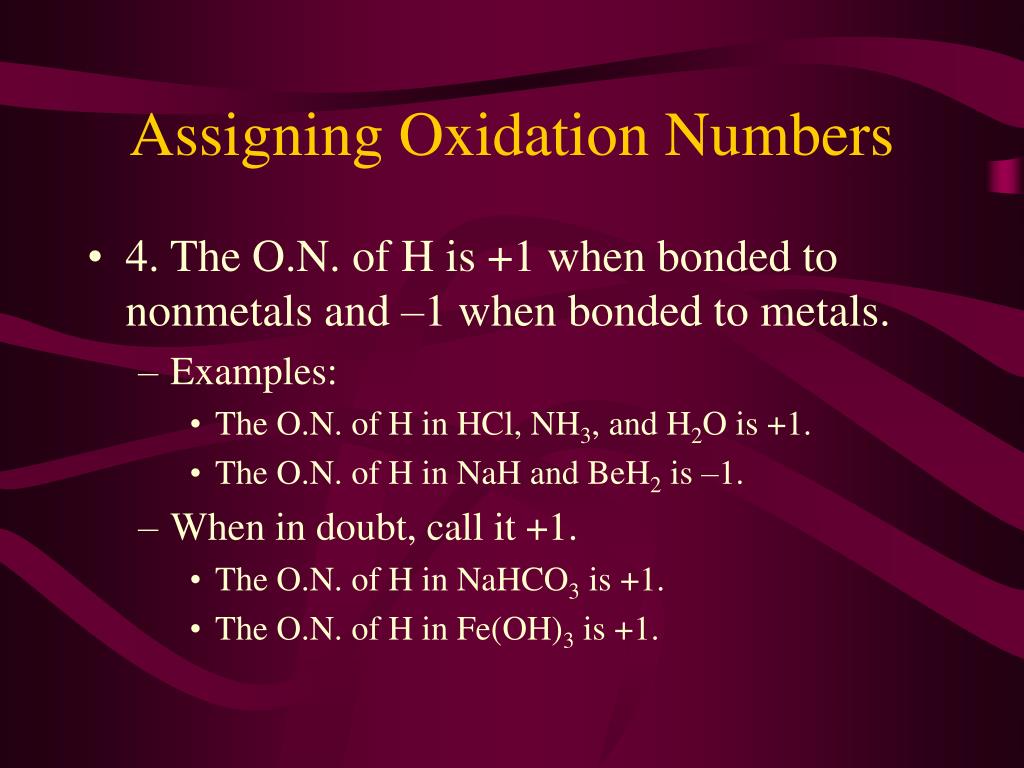 PPT - Oxidation Numbers and Redox Reactions PowerPoint Presentation ...