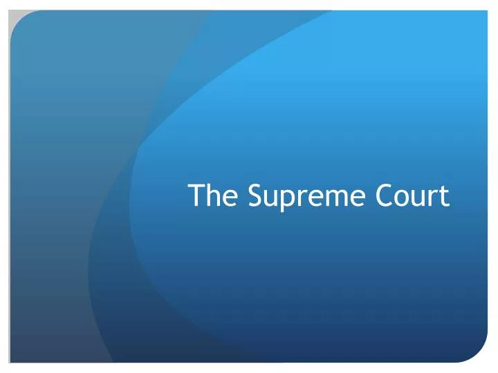 the supreme court n.