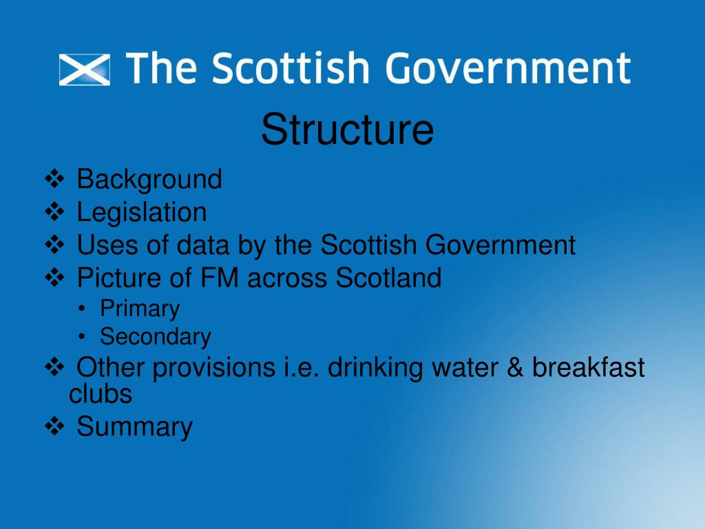 PPT - School Meals in Scotland PowerPoint Presentation ...