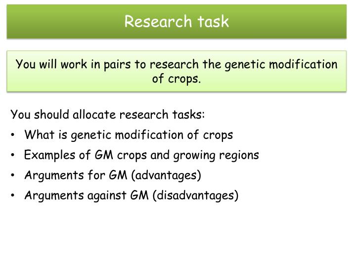 arguments for and against genetically modified arguments for and against genetically modified