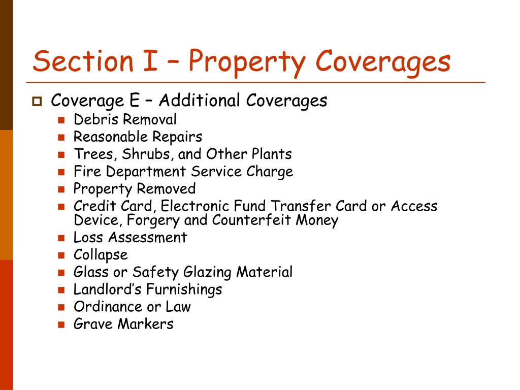 PPT Topic 13. Homeowners Insurance PowerPoint