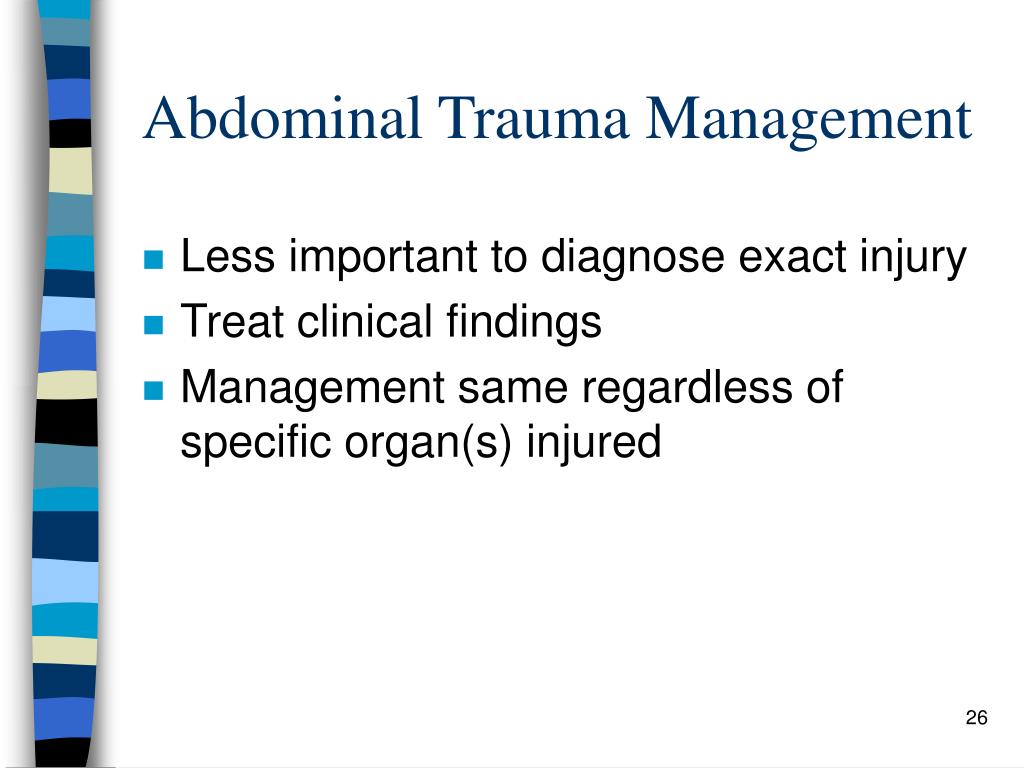 Ppt Abdominal Trauma Powerpoint Presentation Free Download Id4496890