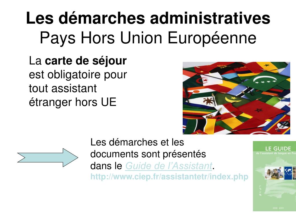 Ppt Les Démarches Administratives Pays Hors Union