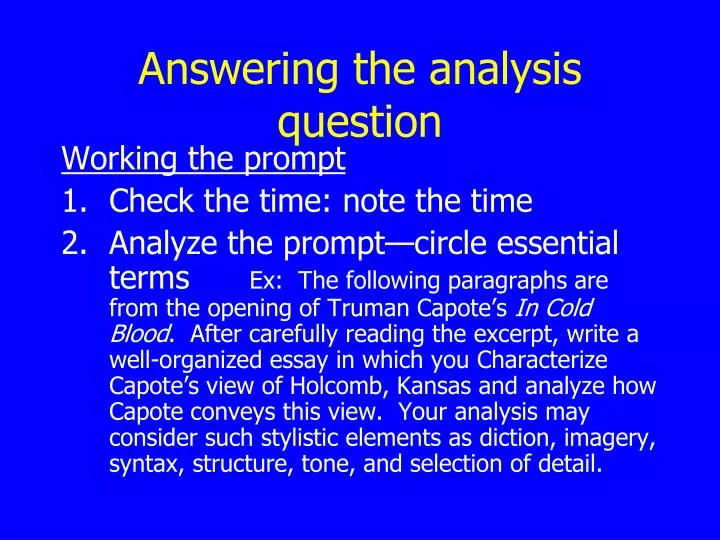 truman capote rhetorical analysis truman capote rhetorical analysis
