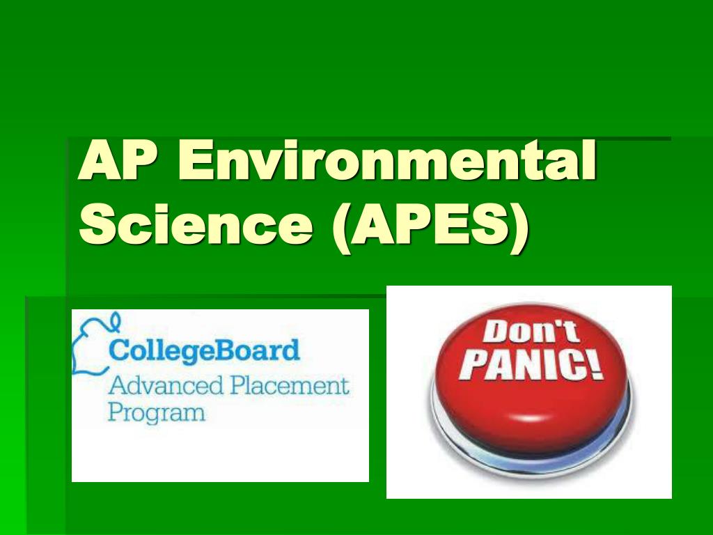 PPT - AP Environmental Science (APES) PowerPoint Presentation, Free ...