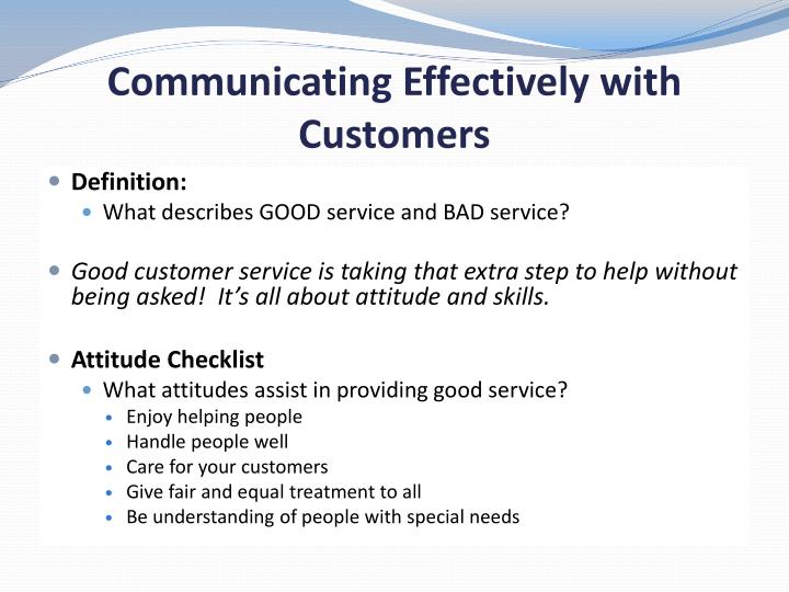 ppt surfing your way to better customer service powerpoint definition of good customer services