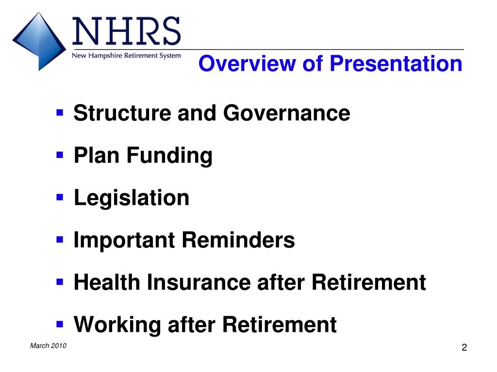 PPT - New Hampshire Retirement System PowerPoint Presentation, free