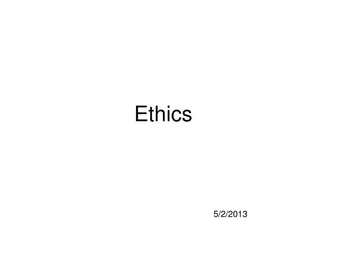 ethics n.