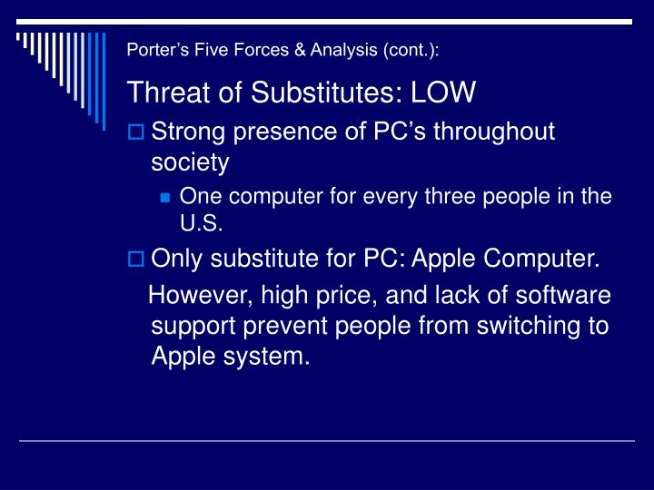 porter’s five forces sony Porters five forces analysis of sony corporation a threats of new entry (low):electronic industry needs huge amount of capitals high scaleeconomy and constant innovation is another barrier to a new entrant moreover, thegovernment policy acts as entry barrier for a new company. porter’s five forces sony Porters five forces analysis of sony corporation a threats of new entry (low):electronic industry needs huge amount of capitals high scaleeconomy and constant innovation is another barrier to a new entrant moreover, thegovernment policy acts as entry barrier for a new company.