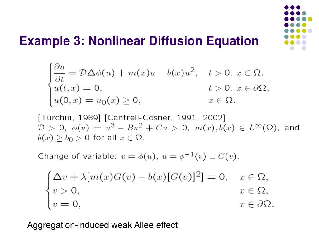 PPT - Reaction-Diffusion Models with Allee Effects PowerPoint ...