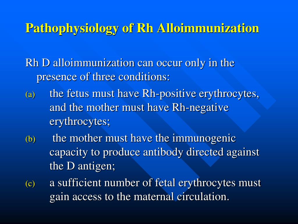 educational topic 19 alloimmunization