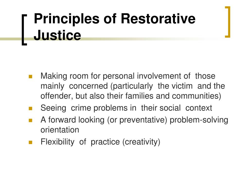 thesis restorative justice