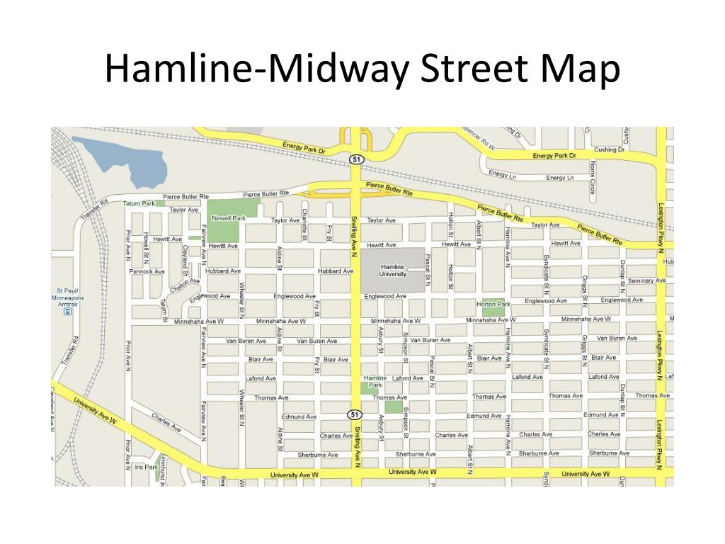 PPT - The Hamline-Midway Neighborhood of St Paul PowerPoint ...