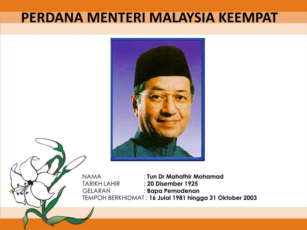 Perdana Menteri Malaysia Dan Gelaran - komcaxy