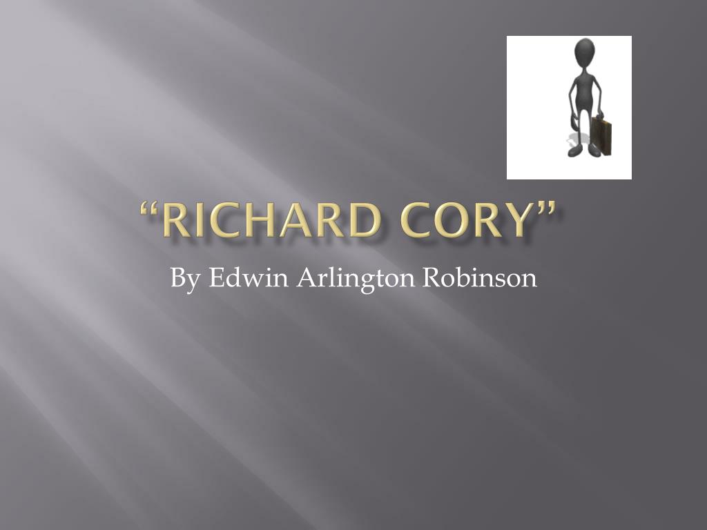 robinson richard cory