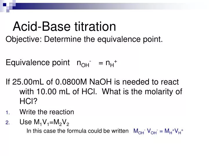 acid base titration n.