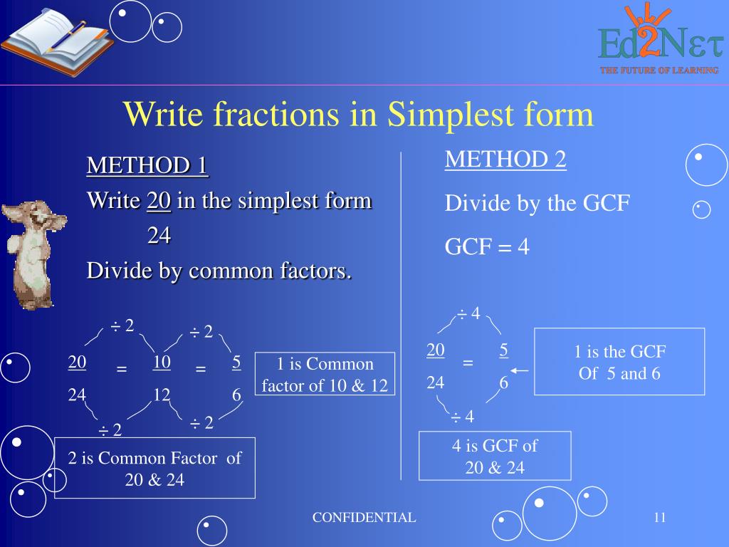 PPT - EQUIVALENT FRACTIONS PowerPoint Presentation, free download