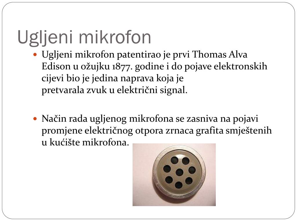 PPT - Mikrofoni PowerPoint Presentation, free download - ID:4509688