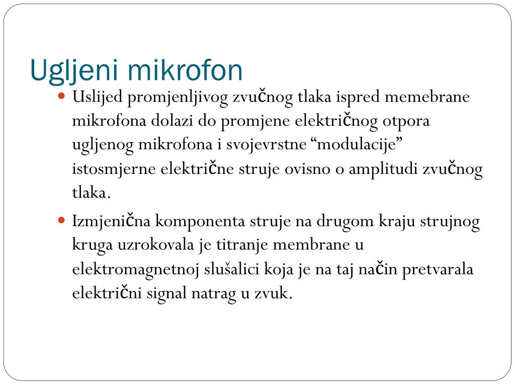 PPT - Mikrofoni PowerPoint Presentation, free download - ID:4509688