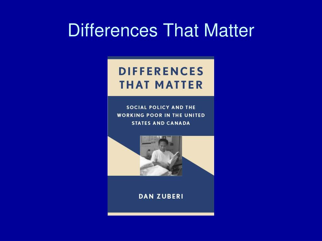 Making Differences Matter Review