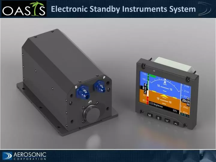 PPT - Electronic Standby Instruments System PowerPoint Presentation ...