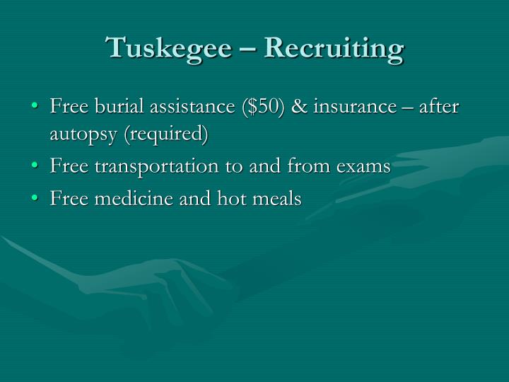 tuskegee and medical ethics in 1932 Tuskegee syphilis experiment name university of phoenix tuskegee syphilis experiment the tuskegee syphilis experiment was a 40 years study from 1932 to 1972 in tuskegee, alabama the experiment was conducted on a group of 399 impoverished and illiterate african american sharecroppers. tuskegee and medical ethics in 1932 Tuskegee syphilis experiment name university of phoenix tuskegee syphilis experiment the tuskegee syphilis experiment was a 40 years study from 1932 to 1972 in tuskegee, alabama the experiment was conducted on a group of 399 impoverished and illiterate african american sharecroppers.