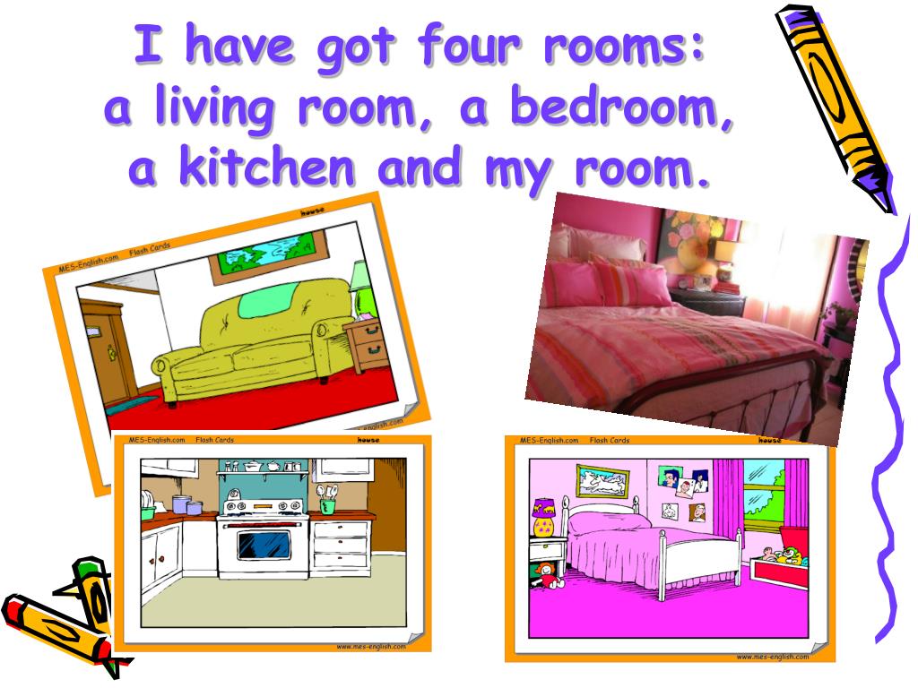 There are four rooms in the house