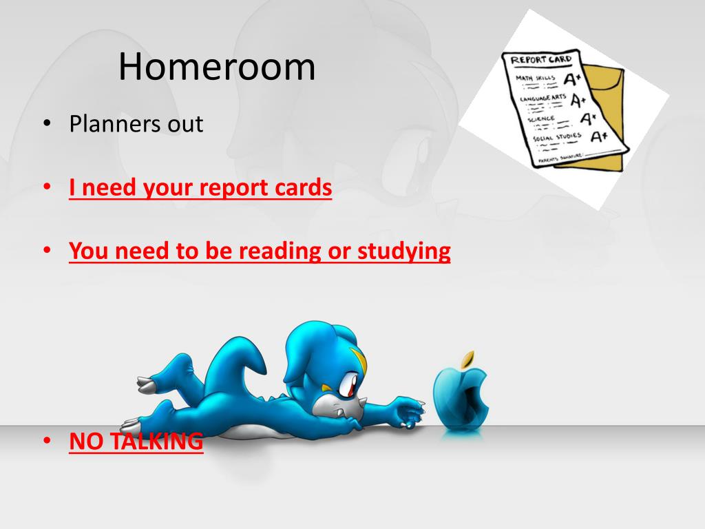 Ppt Homeroom Powerpoint Presentation Free Download Id4515343