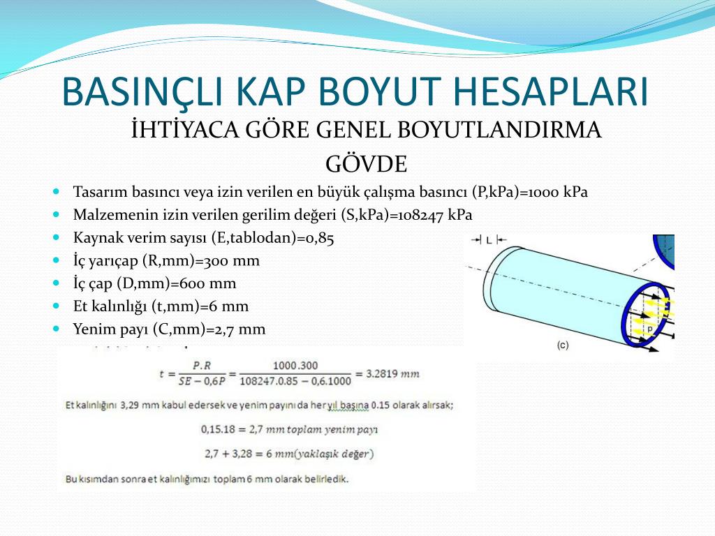 PPT - HAVA TANKININ ÖMÜR TAYİNİ PowerPoint Presentation, free download -  ID:4519003
