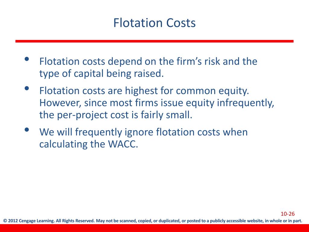 PPT The Cost of Capital PowerPoint Presentation, free download ID4520107