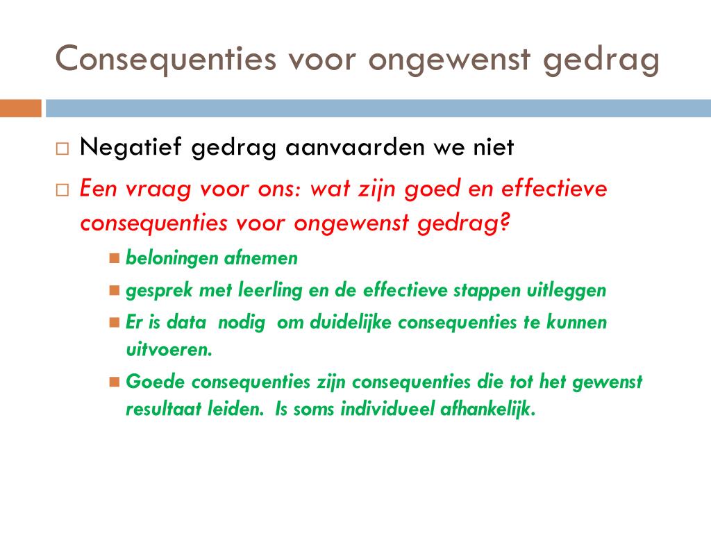 PPT - Een totaalaanpak voor goed gedrag PowerPoint Presentation, free