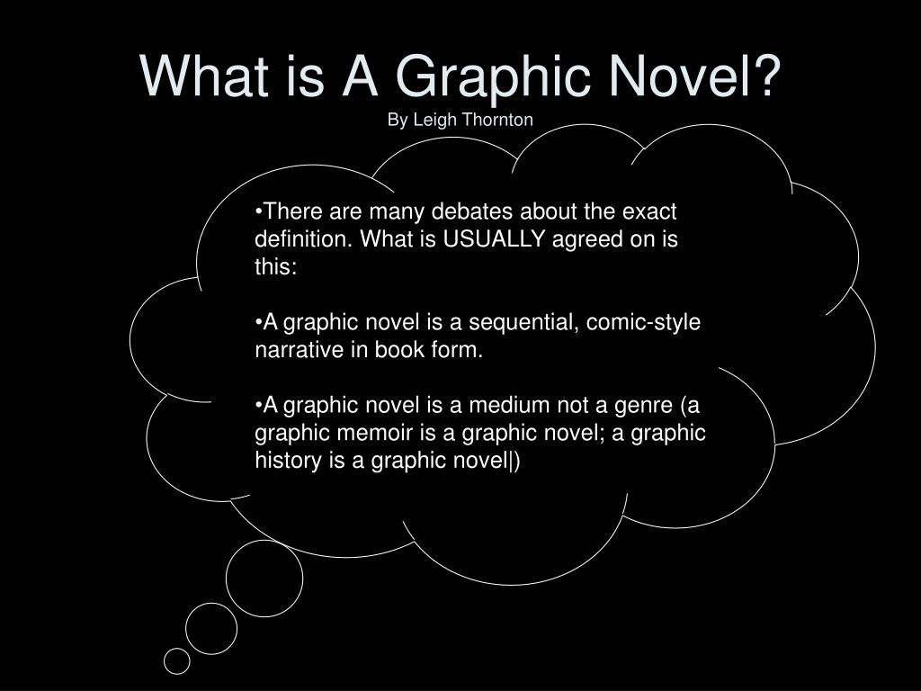 graphic novel presentation
