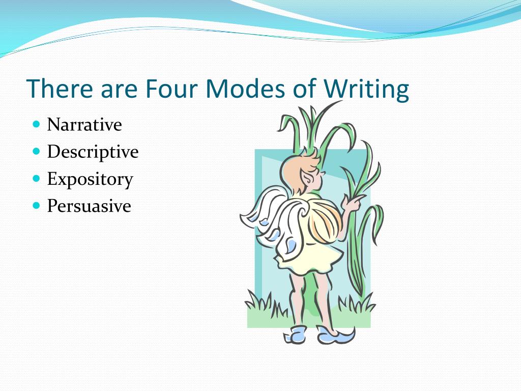 modes and forms of creative writing