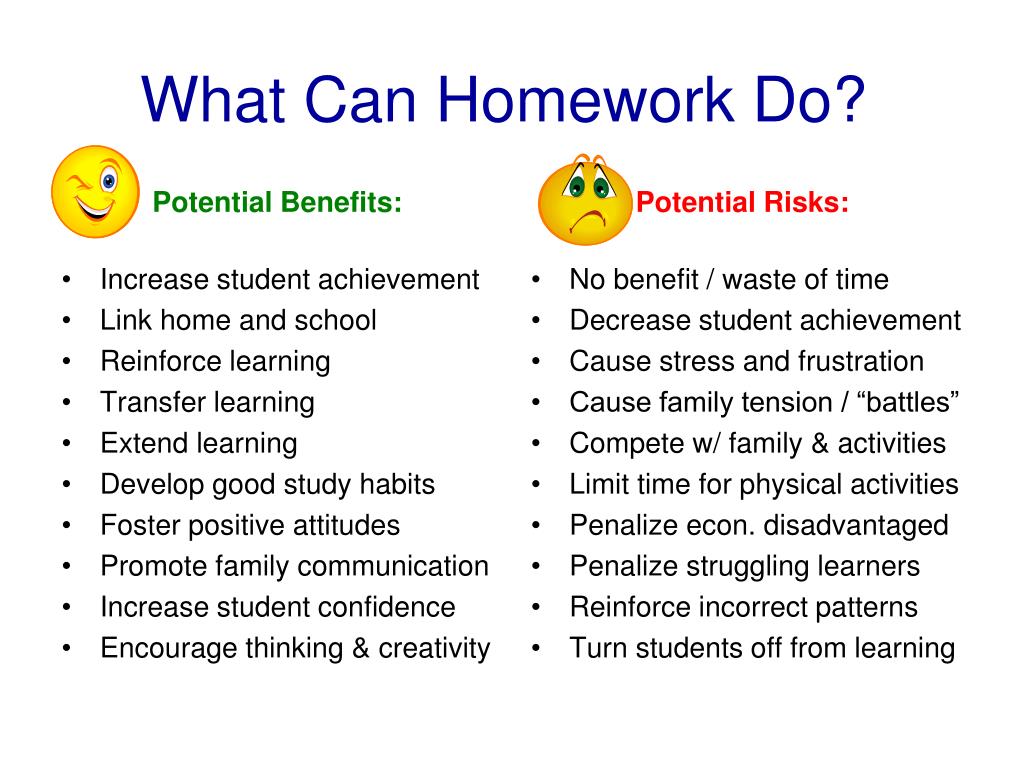 homework hassles summary