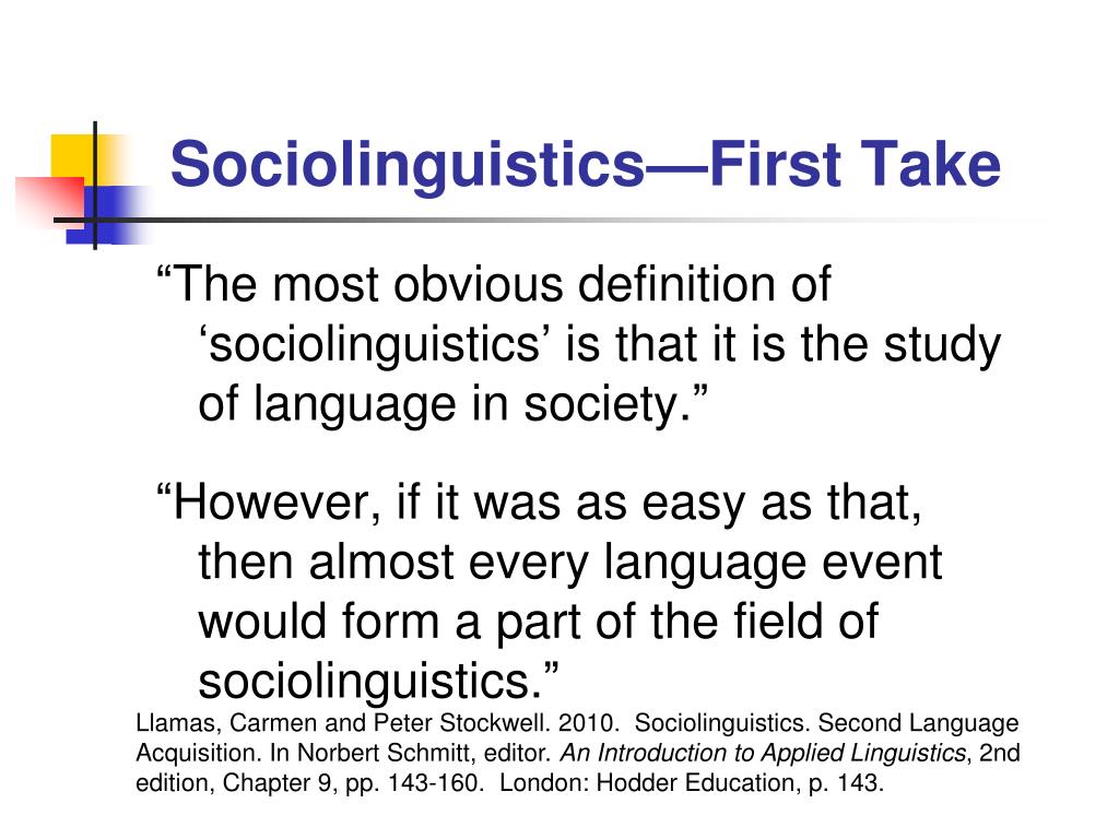 sociolinguistics definition sociolinguistics definition