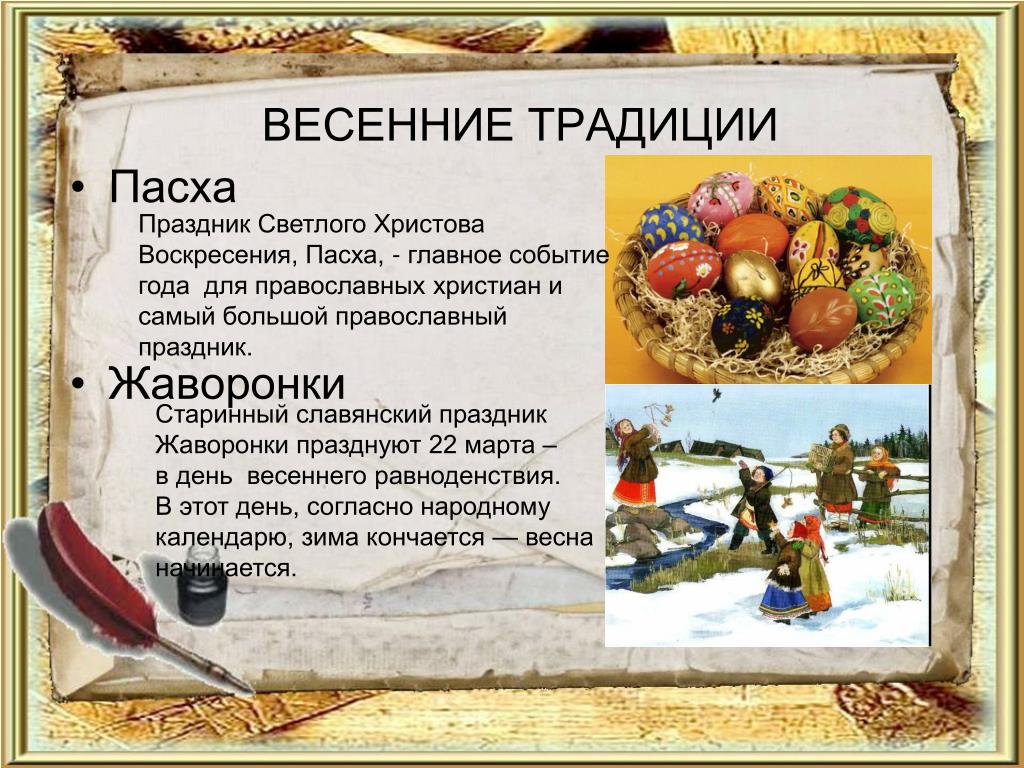 Весенний Праздник По Старинному Календарю Рисунок