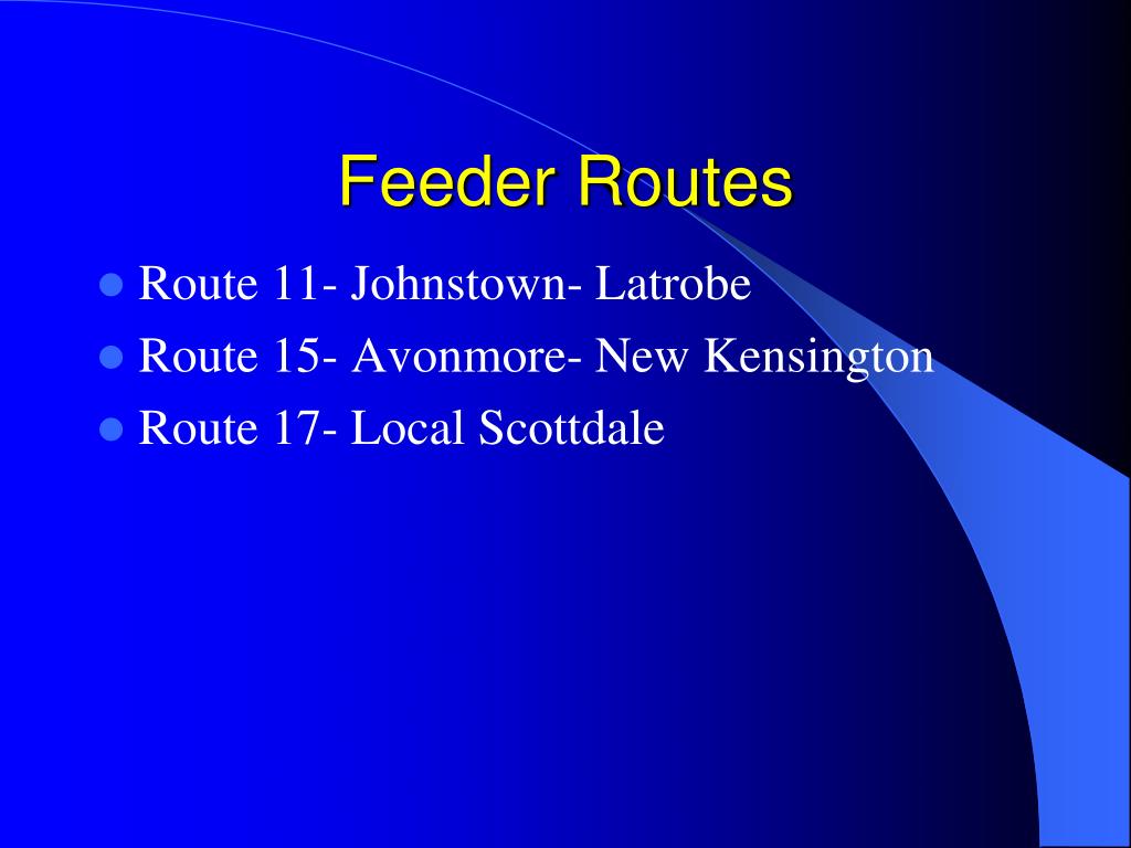 PPT Westmoreland County Transit Authority PowerPoint Presentation