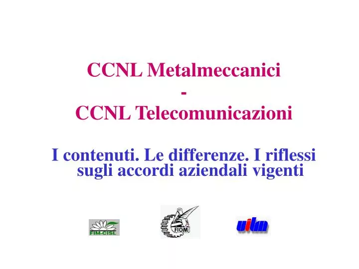 Ccnl telecomunicazioni livelli 2020