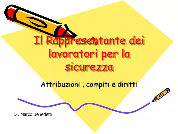 PPT Il Rappresentante dei lavoratori per la sicurezza PowerPoint